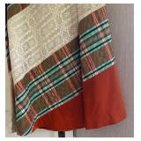 Vintage Chessa Davis Skirt with Coordinating Belt