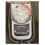 Vintage Argus "The Brick," 35mm Rangefinder Camera and Sekonic Light Meter