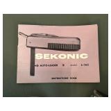 Vintage Argus "The Brick," 35mm Rangefinder Camera and Sekonic Light Meter