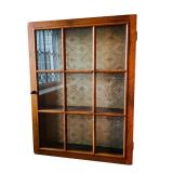 Gorgeous Vintage Samuel L. Dinkelspiel Glass Front Curio Cabinet