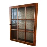 Gorgeous Vintage Samuel L. Dinkelspiel Glass Front Curio Cabinet