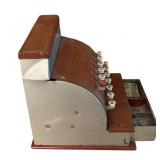 Vintage Red Tom Thumb Childs Cash Register 1950 and Vintage 1940