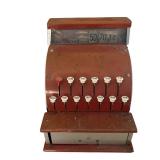 Vintage Red Tom Thumb Childs Cash Register 1950 and Vintage 1940