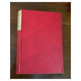Vintage The Works of Tobias Smollett - Shabby Red Cloth Bindings - Book Bundle in Twelve Volumes
