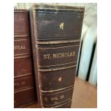 Wonderful Variety of Vintage St. Nicholas Hardcover Books