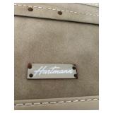 Two Vintage Hartmann Hard Sided Suitcases