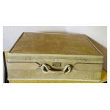 Two Vintage Hartmann Hard Sided Suitcases