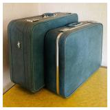 Pair of Vintage Blue 1960