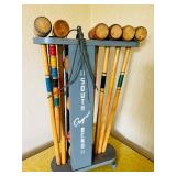 Fantastic Vintage 1977 Milton Bradley South Bend LawnPlay Croquet Set