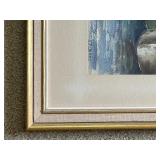 Original Watercolor,  Framed