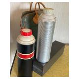 Awesome Vintage Picnic Bag and American Thermos