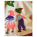 Amazing Vintage Christmas Ornaments and Tree Skirt