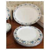 Variety of Vintage Bluebell Dishes by Wood & Sons