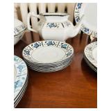 Variety of Vintage Bluebell Dishes by Wood & Sons