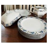 Variety of Vintage Bluebell Dishes by Wood & Sons