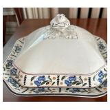 Variety of Vintage Bluebell Dishes by Wood & Sons