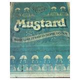 Mustard Advertisement Counter Mat / Wall Sign