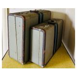 Vintage Airess Atlas of Chicago Vintage Suitcases