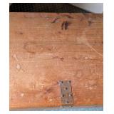 Large Vintage Wood Cedar Chest