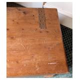 Large Vintage Wood Cedar Chest