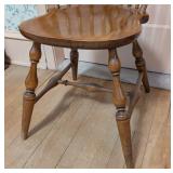 Vintage Maple Windsor Back Chair