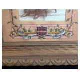 Beautiful Small Carved Wood Frame with Antique Photograph