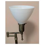 Vintage Brass Floor Lamp