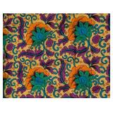 Beautiful Vintage Yves Saint Laurent Floral Scarf