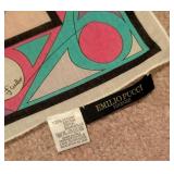 Pair of Colorful Vintage Emilio Pucci Scarves