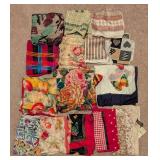 Large Variety of Vintage Echo Scarves