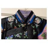 Vintage Embroidered Chinese Silk Jacket