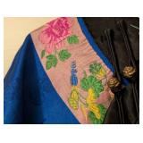 Vintage Embroidered Chinese Silk Jacket