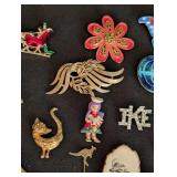 Assorted Vintage Brooches