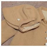 Childs Vintage Wool Jacket and Hat with Knit Pants