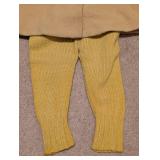 Childs Vintage Wool Jacket and Hat with Knit Pants