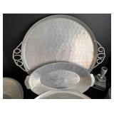 Vintage Pewter Servingware