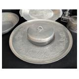 Vintage Pewter Servingware