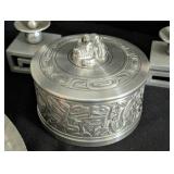 Vintage Pewter Servingware