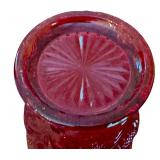 Set of 6 Vintage Mosser Inverted Thistle Pattern Glass Tumblers