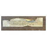 Scaffolding, No. 1 (L`Échafaudage) Etching by Sir Frank Brangwyn / Vintage Framed Dry Point Etching by Sir Frank Brangwyn