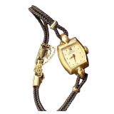 Vintage 14k Gold Girard Perregaux Ladies Watch