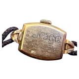 Vintage 14k Gold Girard Perregaux Ladies Watch