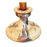 Antique Crown Devon Fieldings Art Nouveau Porcelain Candle Holder