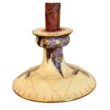 Antique Crown Devon Fieldings Art Nouveau Porcelain Candle Holder