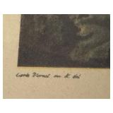 Dogs Having Lost the Night Scent Framed Hunting Scene Print