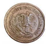 Collection of 9 Vintage Foreign Coins Including 1963 Mexican Silver Peso