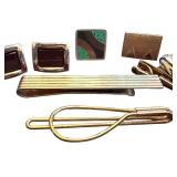 Vintage Cufflinks and Tie Clips Collection