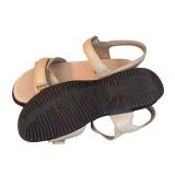 Easy Spirit Beige Ankle Strap Sandals with Comfort Sole