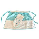 Vintage Apron and Oven Mitt Set