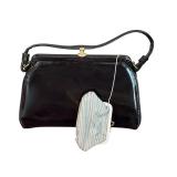 Collection of 4 Vintage Handbags including Red Patent Leather